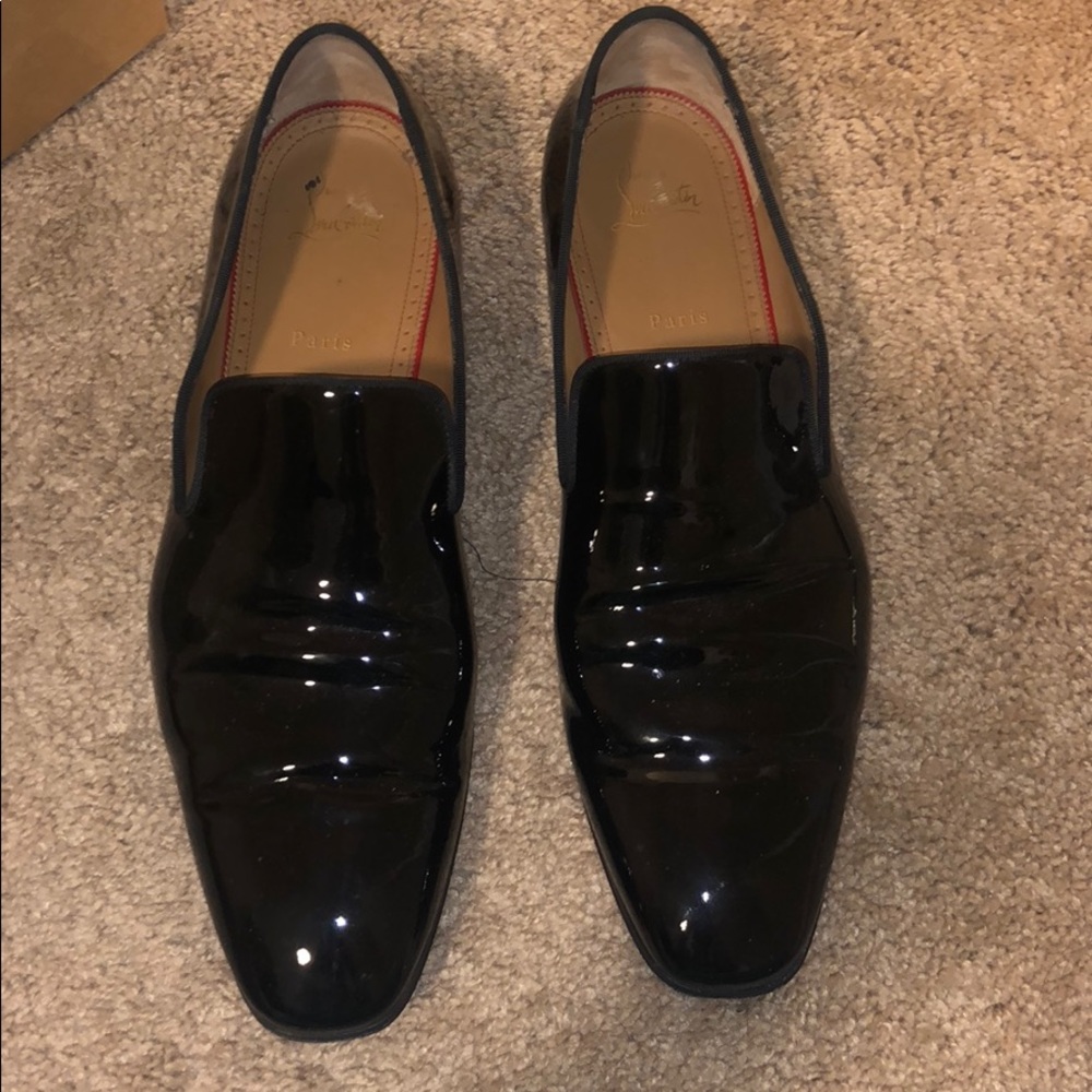 Christian Louboutin Patent Black Dress Shoe